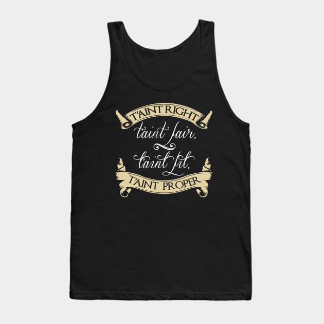 Poldark Quote Tank Top by KsuAnn